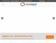 Tablet Screenshot of newcloudnetworks.com